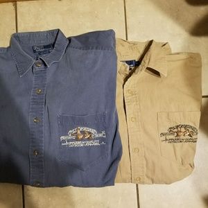 SOLD polo sportsman button up size XL